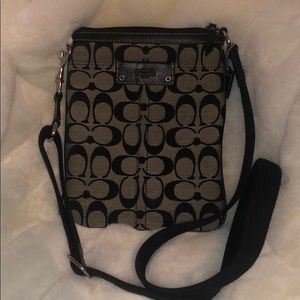 Timeless Black Coach Crossbody